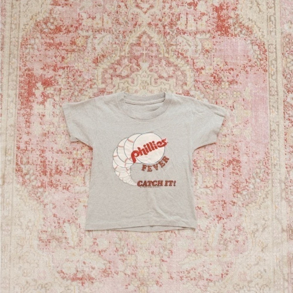 Vintage Boys Short Sleeve BaseBall T-Shirt